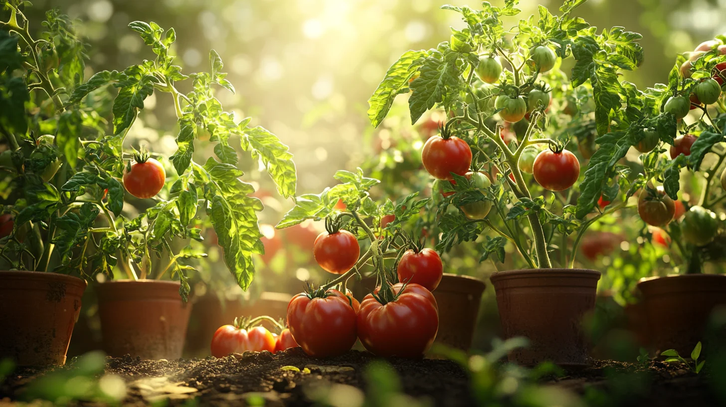 tomate en pot