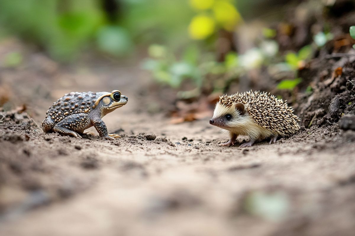 Astuces pour reconnaître crottes de crapaud et hérisson